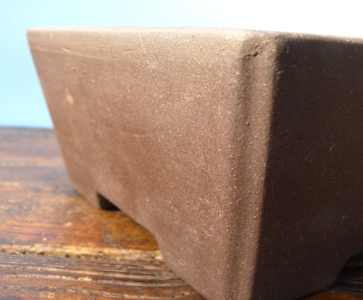 Square Unglazed Bonsai Pot - Used