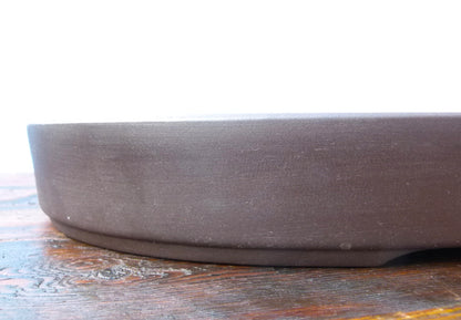 Japanese Oval Unglazed Bonsai Pot 18" - Used