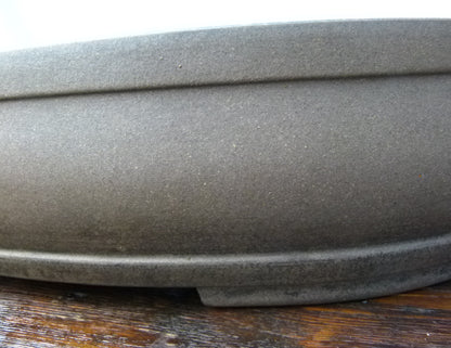 Oval Unglazed Bonsai Pot 16" - Used