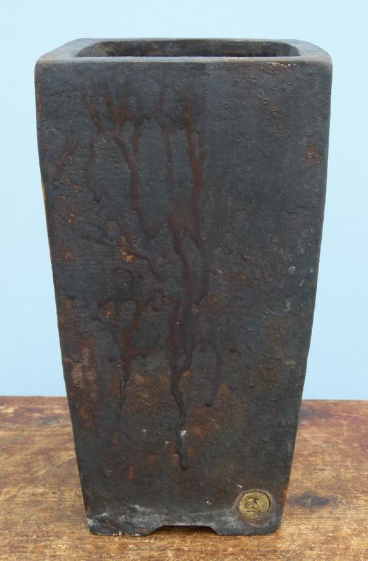 Deep Cascade Style Bonsai Pot by Charles Miller - Used