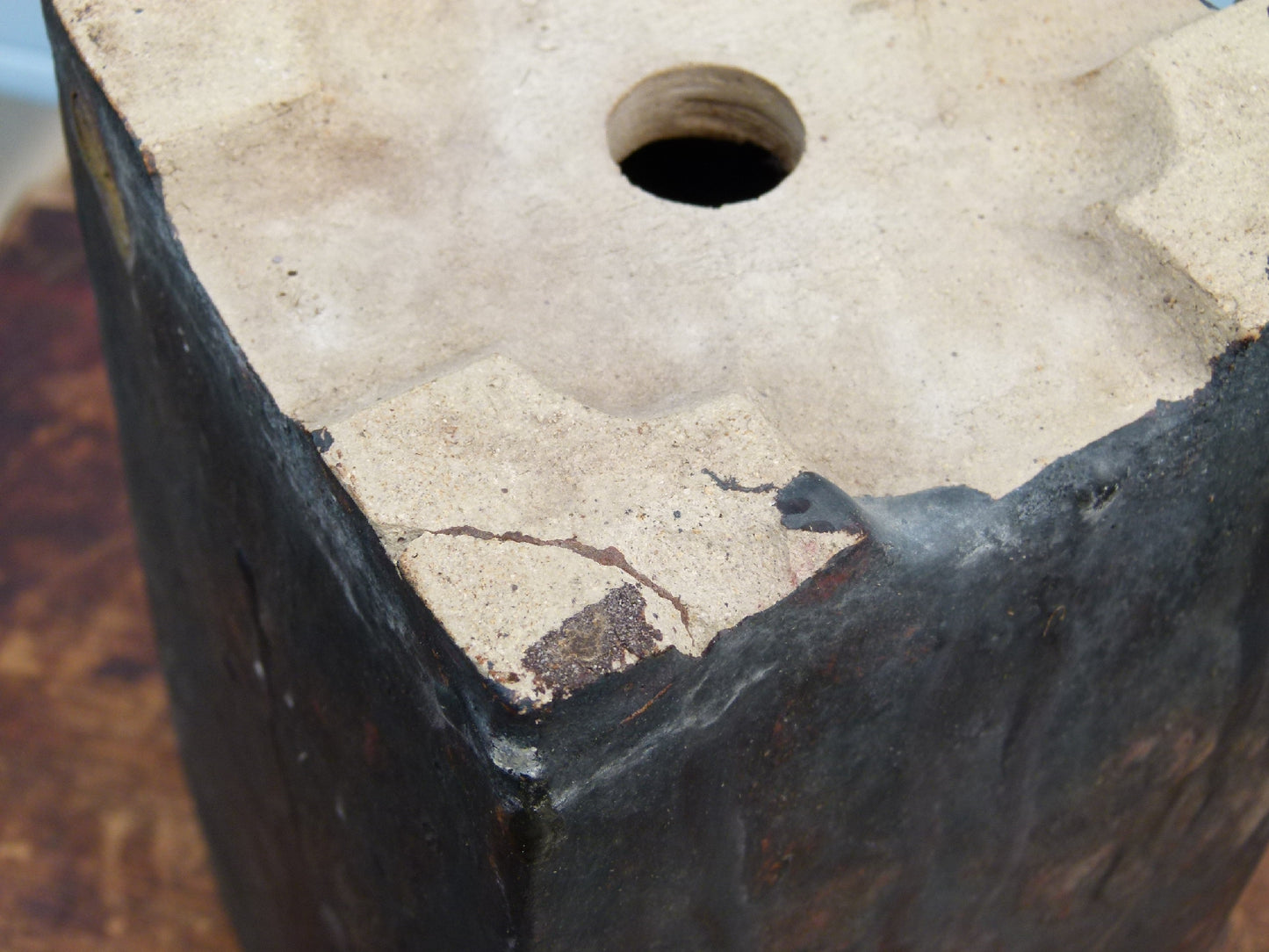 Deep Cascade Style Bonsai Pot by Charles Miller - Used