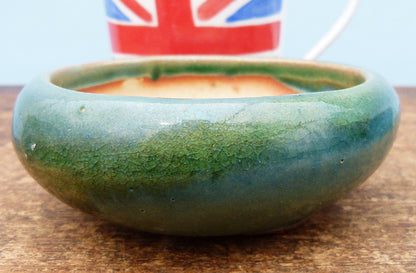 Japanese Glazed Small Bonsai Pots - Group of 3 Pots - CLEARANCE