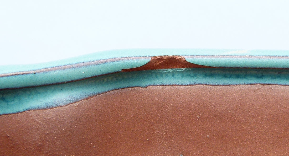 Glazed Bonsai Pots Clearance - 2 x Used Bonsai Pots Set