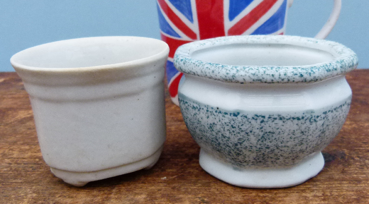 Used Glazed Bonsai Pots - Group of 6 Pots - CLEARANCE