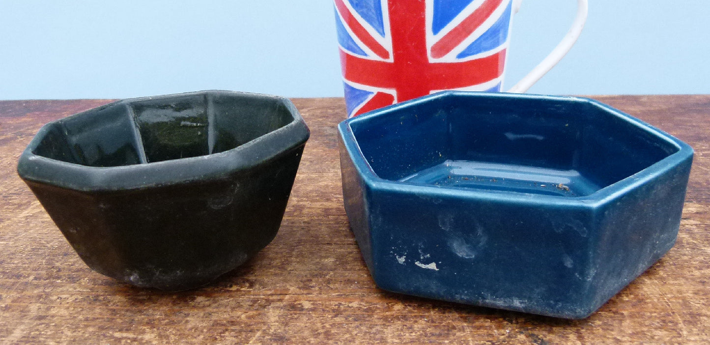 Used Glazed Bonsai Pots - Group of 6 Pots - CLEARANCE