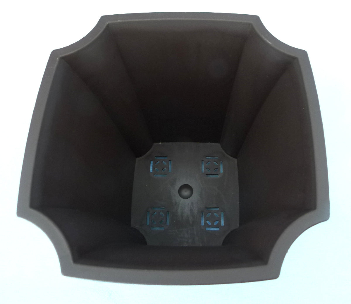 Deep square shaped plastic bonsai pot - Various sizes.