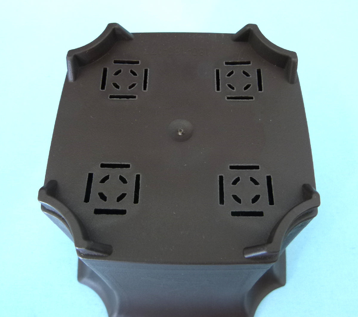 Deep square shaped plastic bonsai pot - Various sizes.