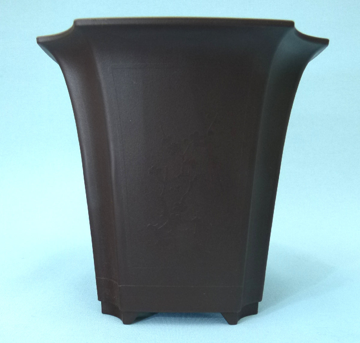 Deep square shaped plastic bonsai pot - Various sizes.