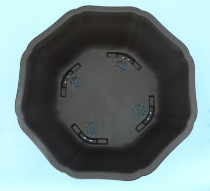 Octagonal shaped plastic bonsai pot - Various sizes up to 60cm.