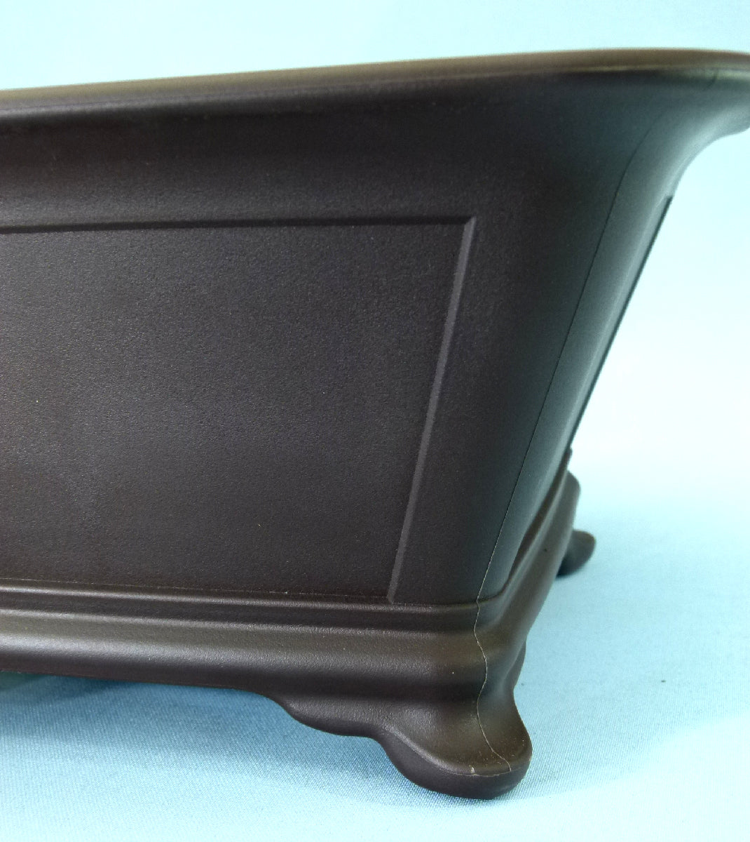 Deep square shaped plastic bonsai pot - Various sizes.