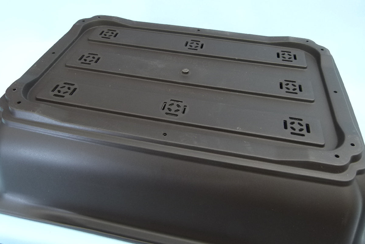Rectangular shaped plastic bonsai pot - 27" size.
