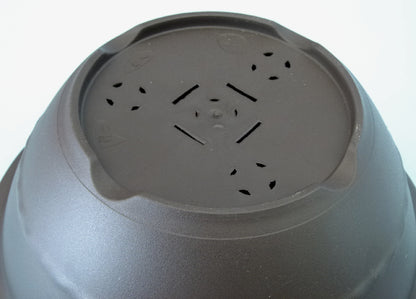 Round shaped plastic bonsai pot