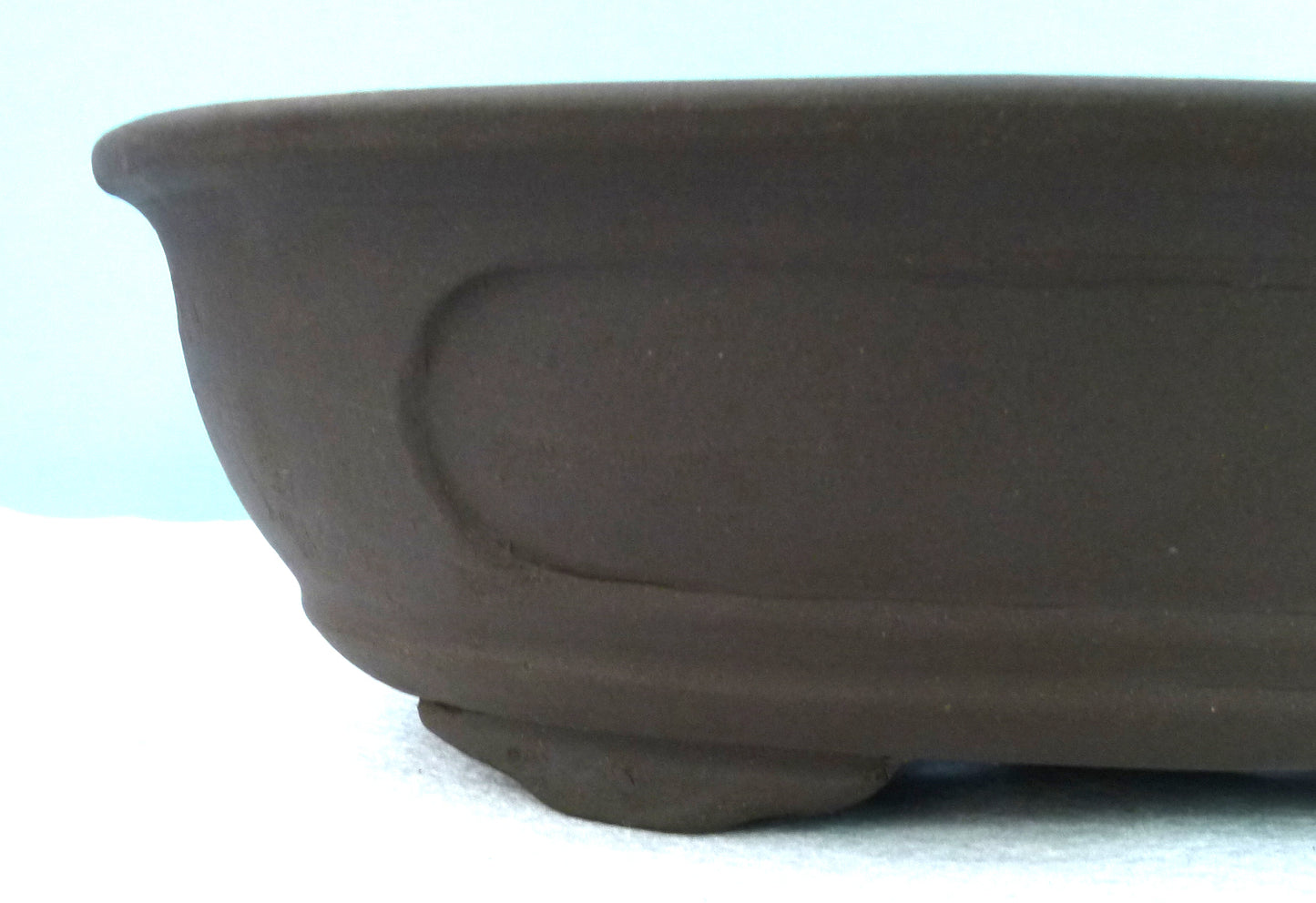 Deep Oval Unglazed Quality Bonsai Pot - 16"