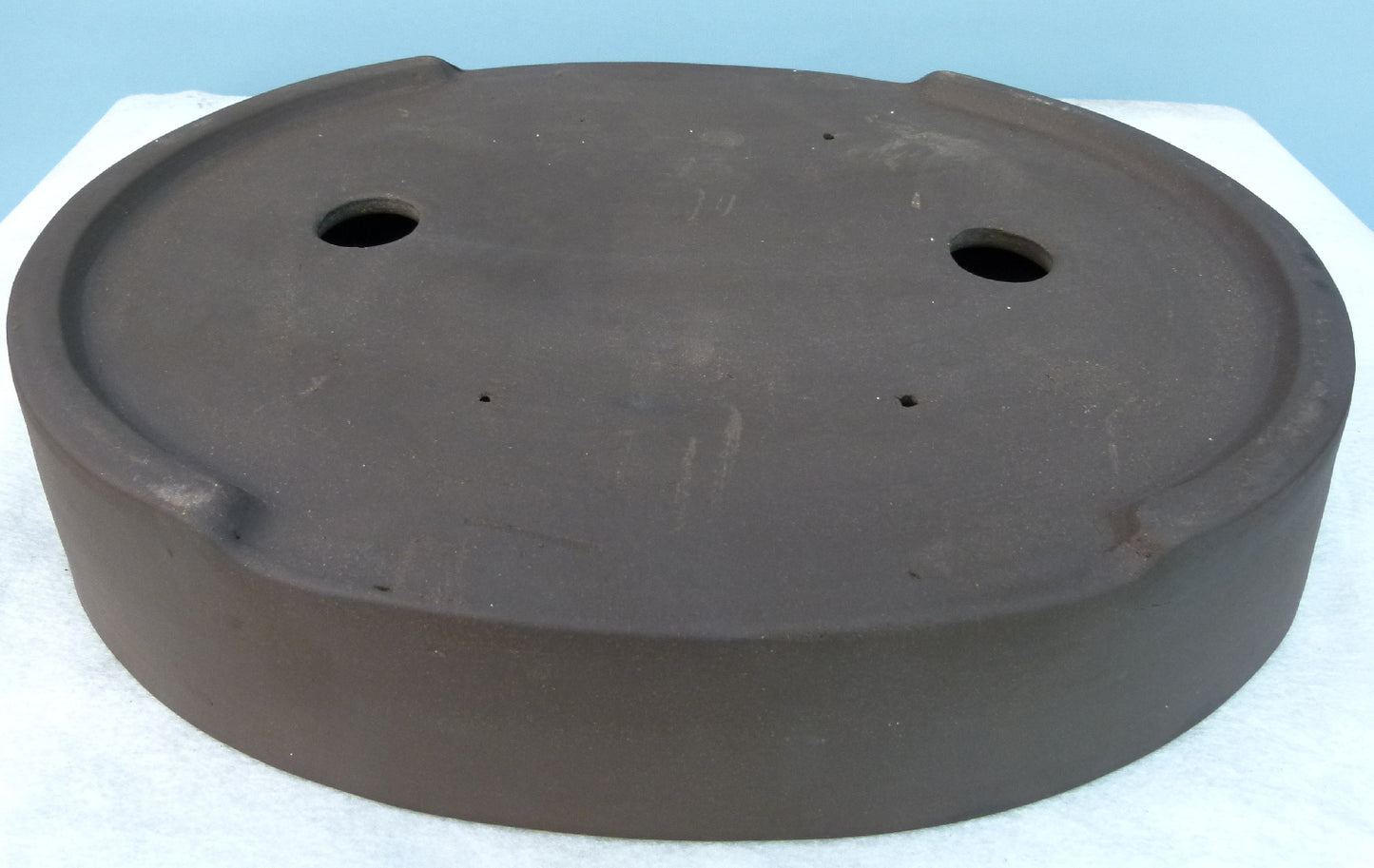 Bonsai Basics - Oval Unglazed Bonsai Pot - 21"