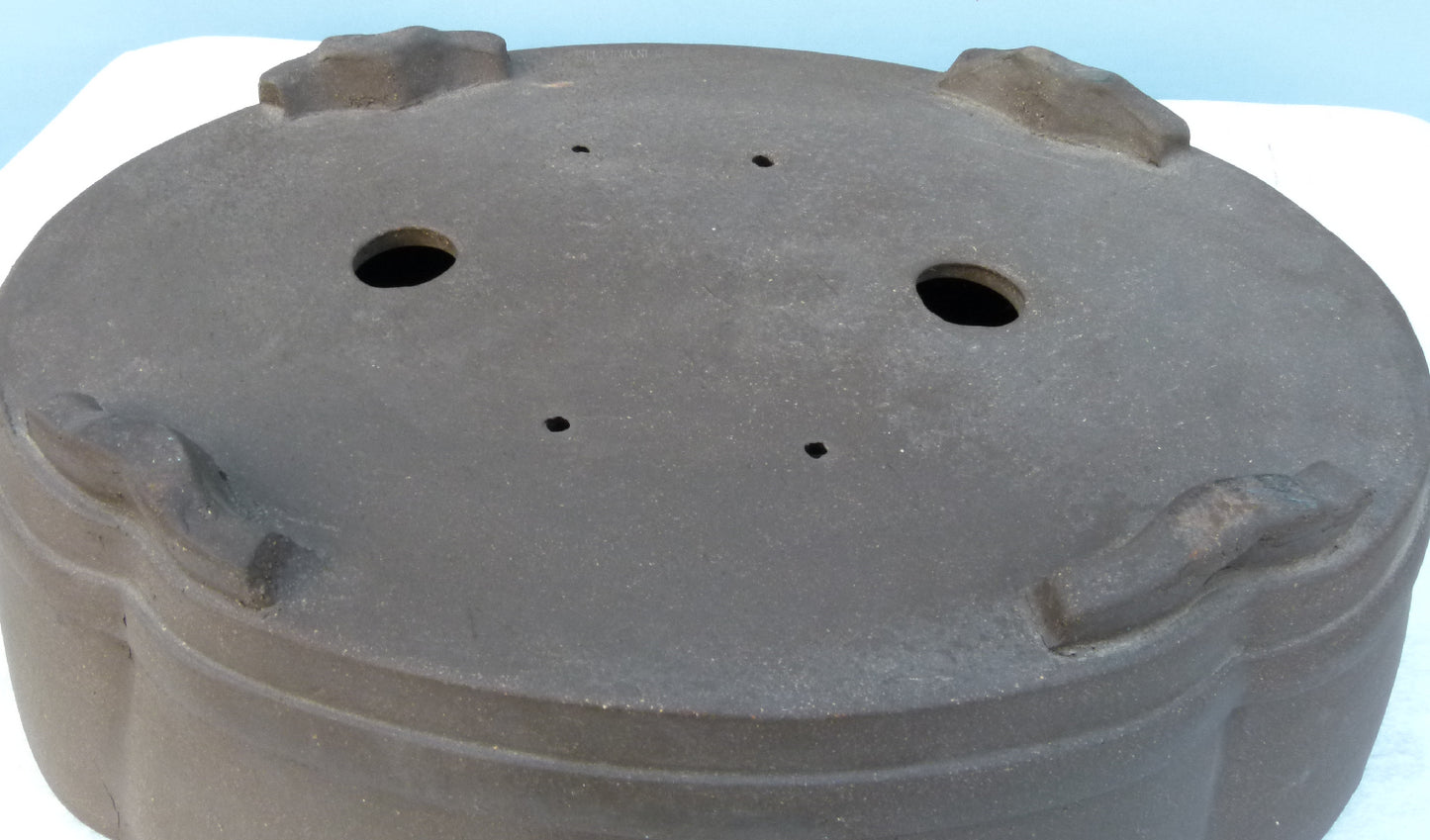 Bonsai Basics - Oval Unglazed Bonsai Pot - 