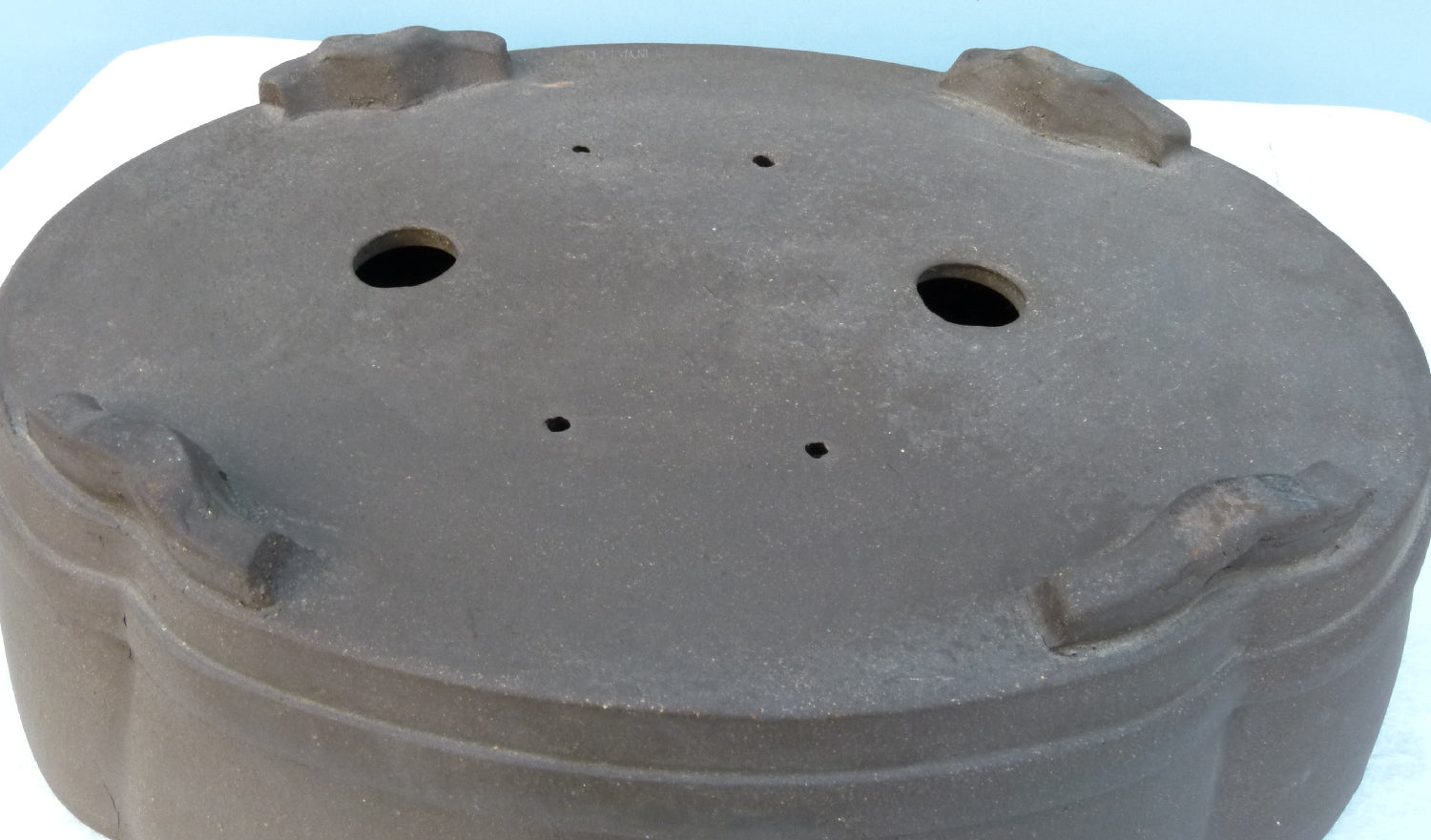 Bonsai Basics - Oval Unglazed Bonsai Pot - 