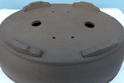 Bonsai Basics Deep Oval Unglazed Bonsai Pot - 20"