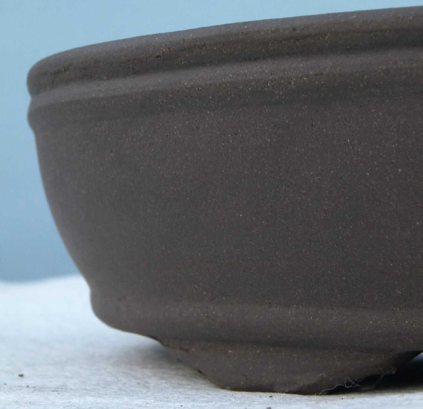 Bonsai Basics Deep Oval Unglazed Bonsai Pot