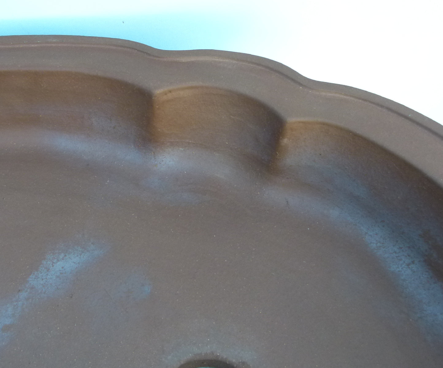 Bonsai Basics - Shallow Oval Unglazed Bonsai Pot 