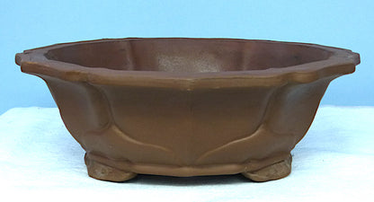 Bonsai Basics - Deep Round Unglazed Bonsai Pot