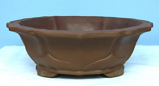 Bonsai Basics - Deep Round Unglazed Bonsai Pot
