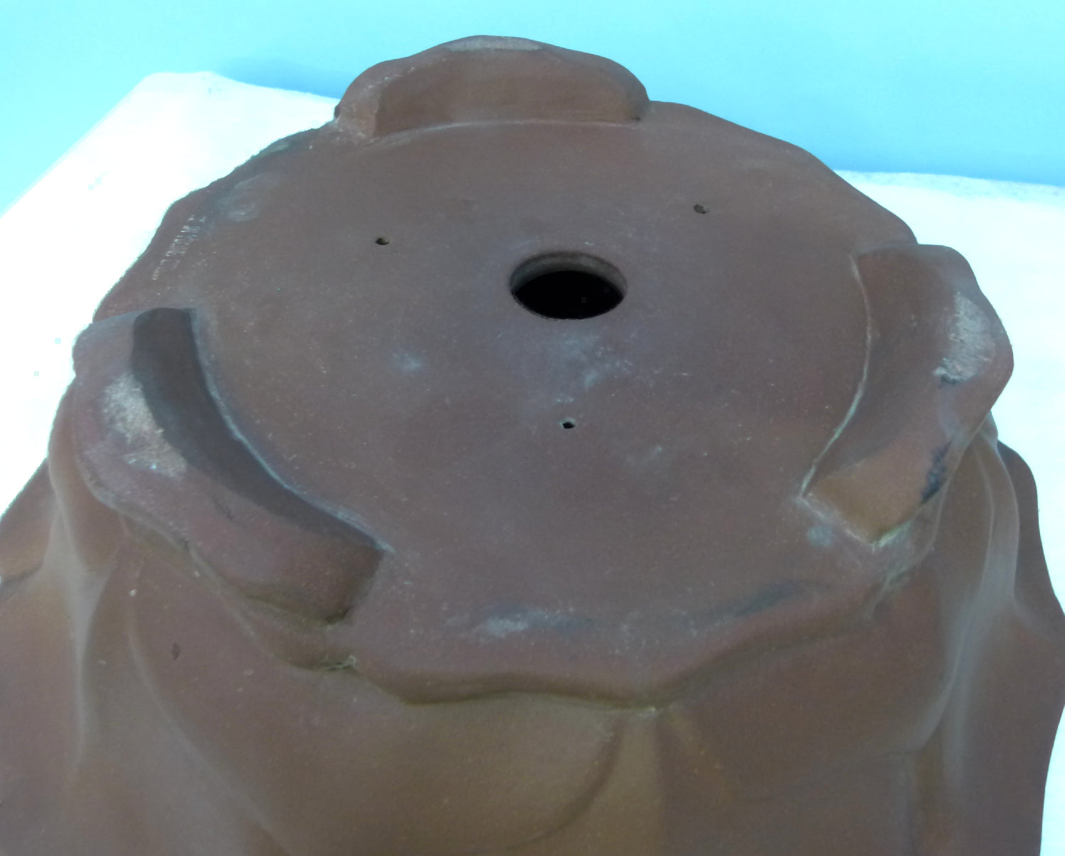 Bonsai Basics - Deep Round Unglazed Bonsai Pot 