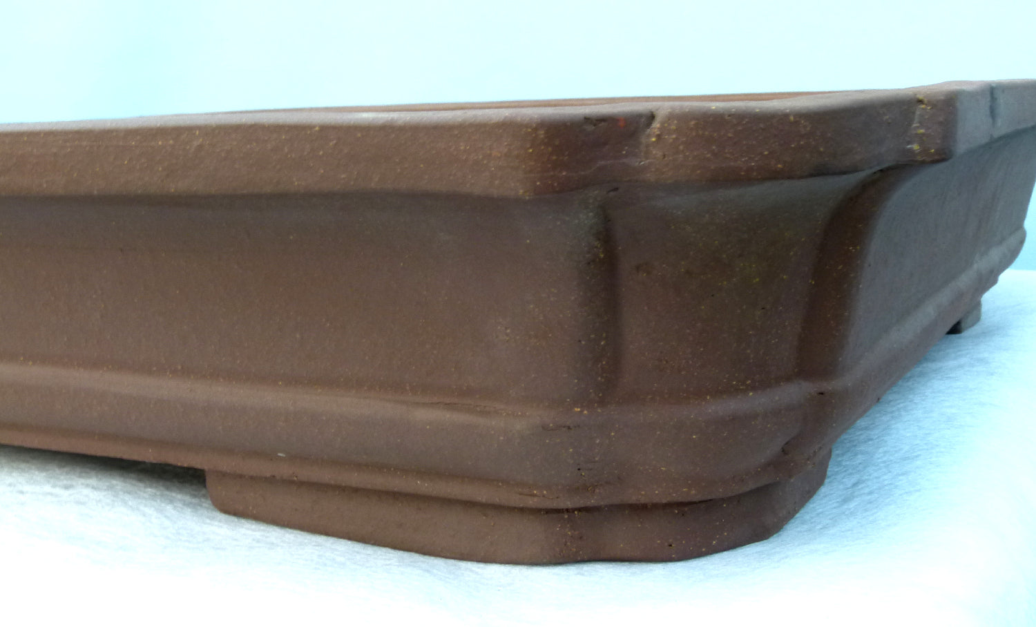 Bonsai Basics - Shallow Rectangular Unglazed Bonsai Pot
