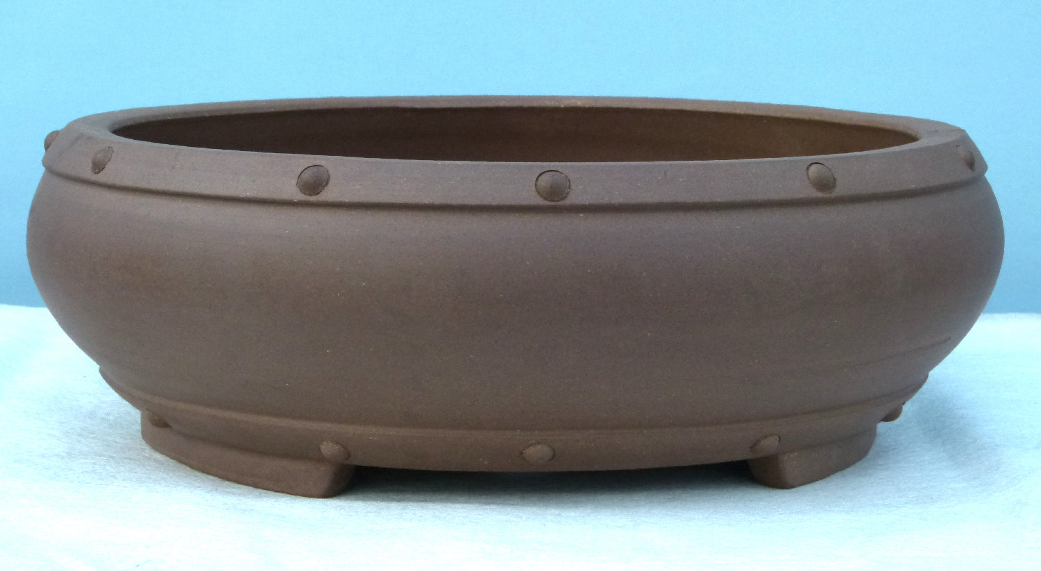 Bonsai Basics - Deep Round Unglazed Bonsai Pot