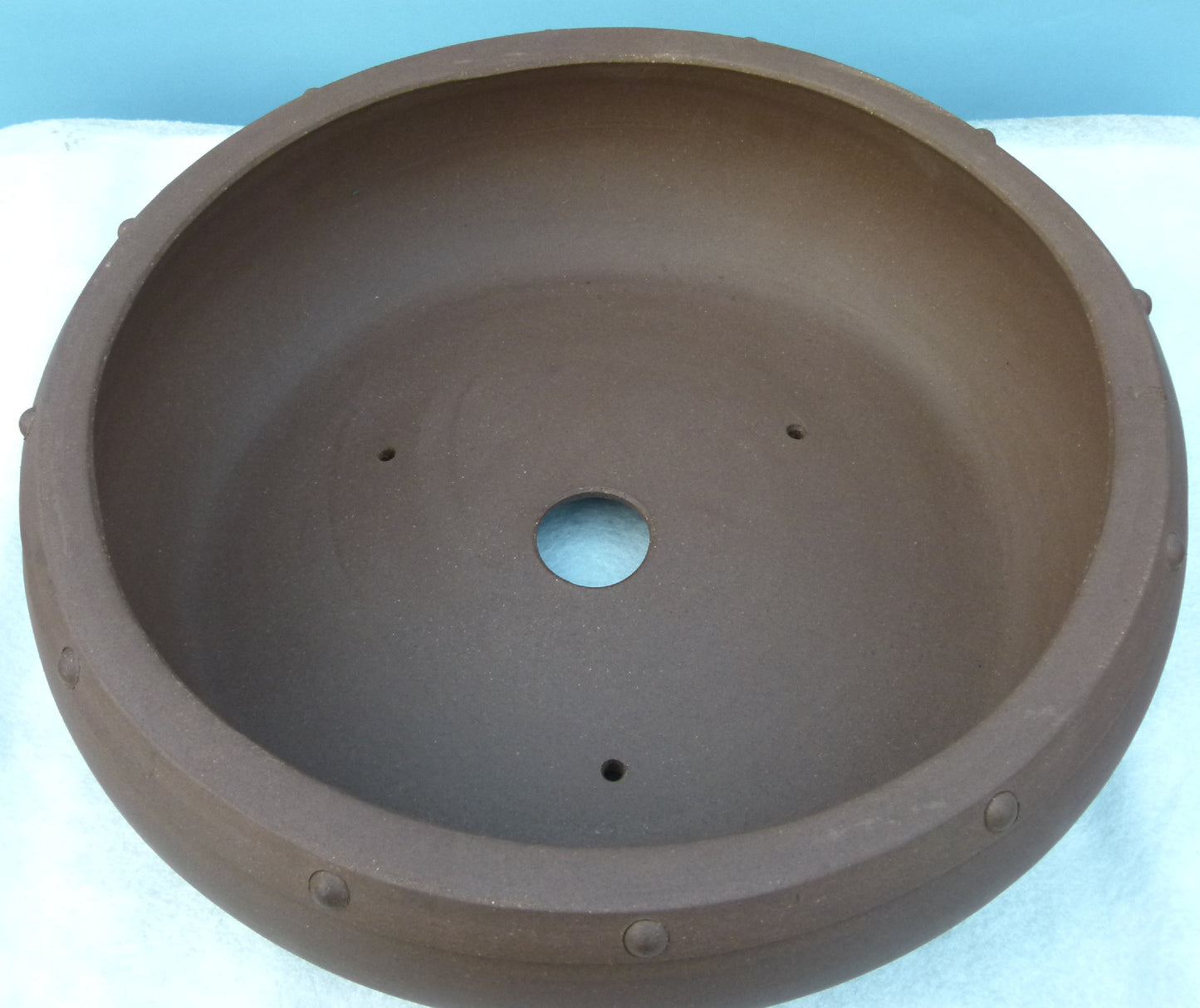Bonsai Basics - Deep Round Unglazed Bonsai Pot