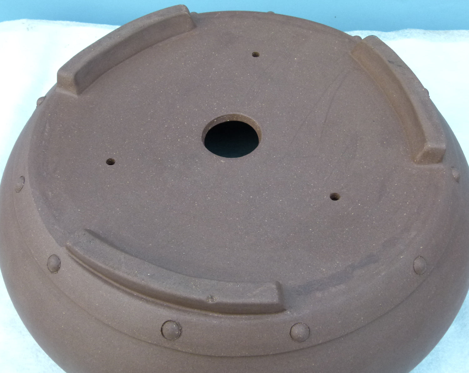 Bonsai Basics - Deep Round Unglazed Bonsai Pot