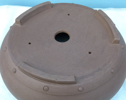 Bonsai Basics - Deep Round Unglazed Bonsai Pot