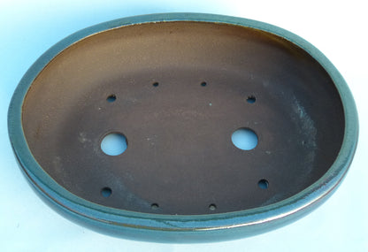 Oval Glazed Quality Bonsai Pot