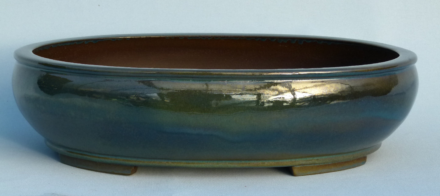 Oval Glazed Quality Bonsai Pot