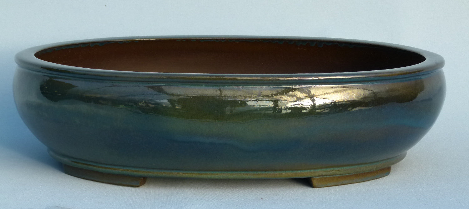Oval Glazed Quality Bonsai Pot