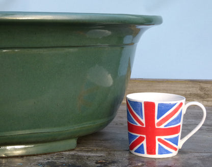 MASSIVE! Exhibition Quality Green Glazed Oval Bonsai Pot - 30"