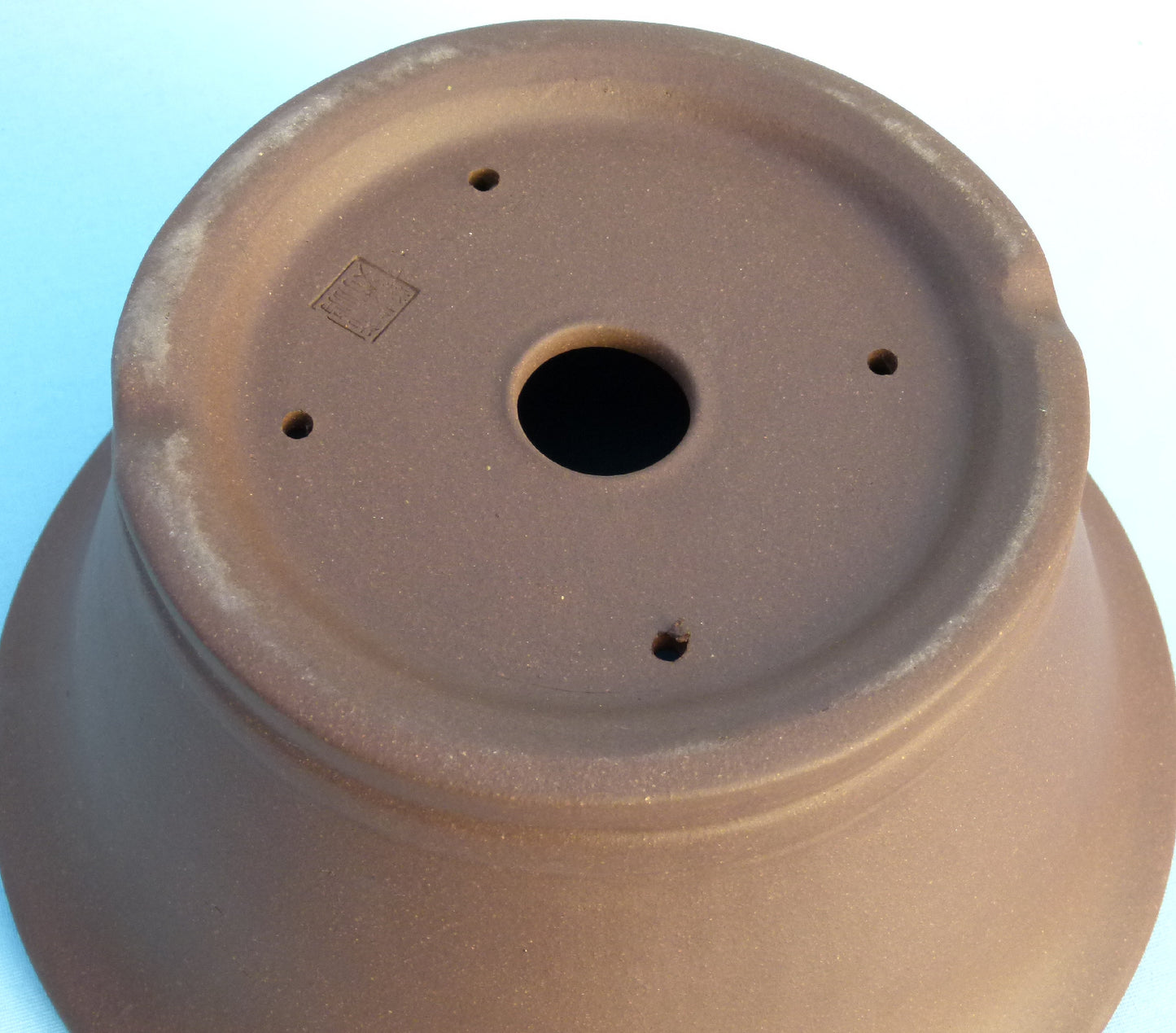 Deep Round Unglazed Quality Bonsai Pot - 10"