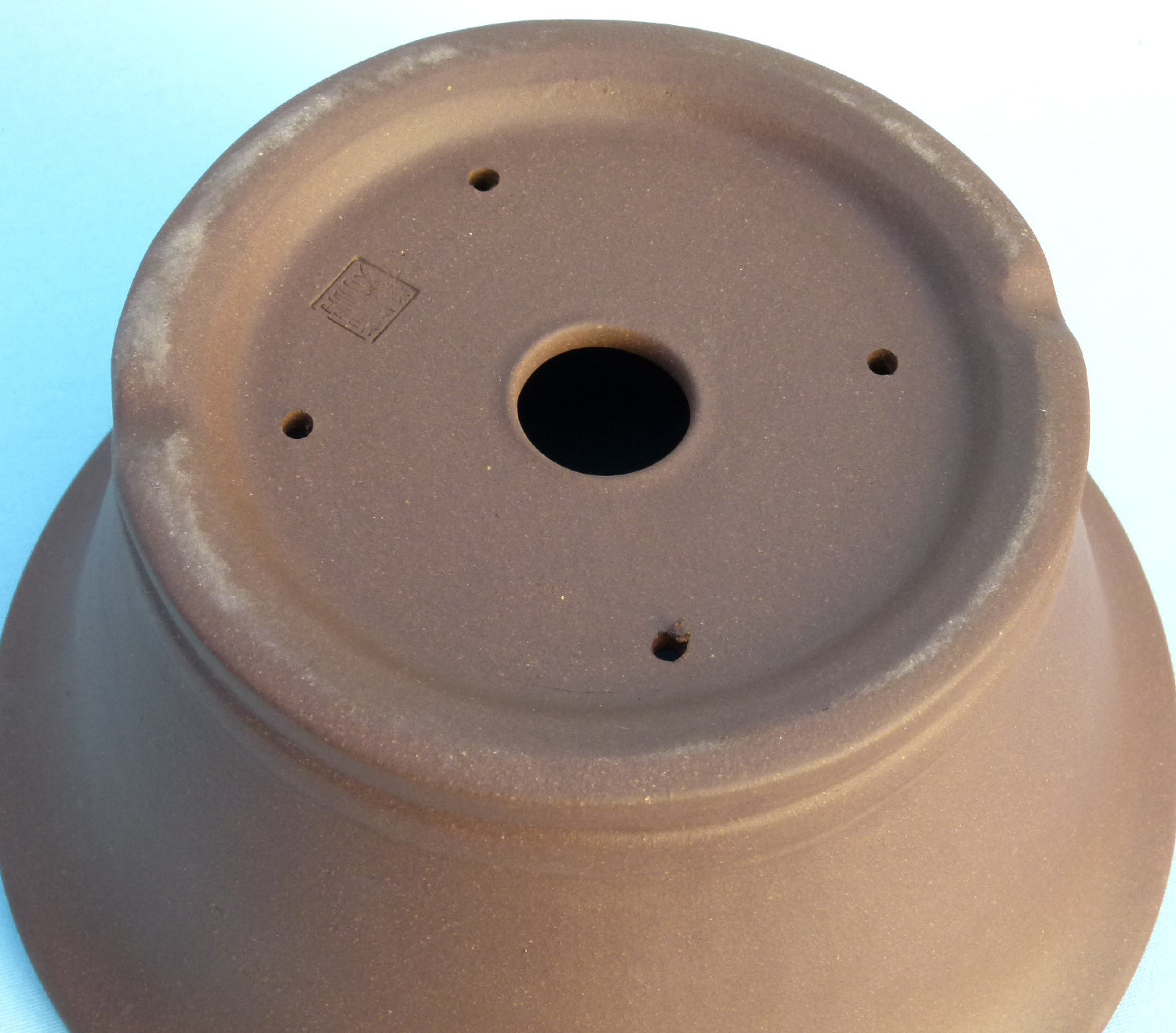 Deep Round Unglazed Quality Bonsai Pot - 10"