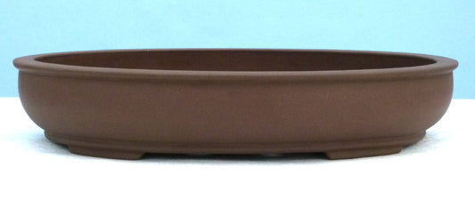 Oval Unglazed Quality Bonsai Pot - 18"