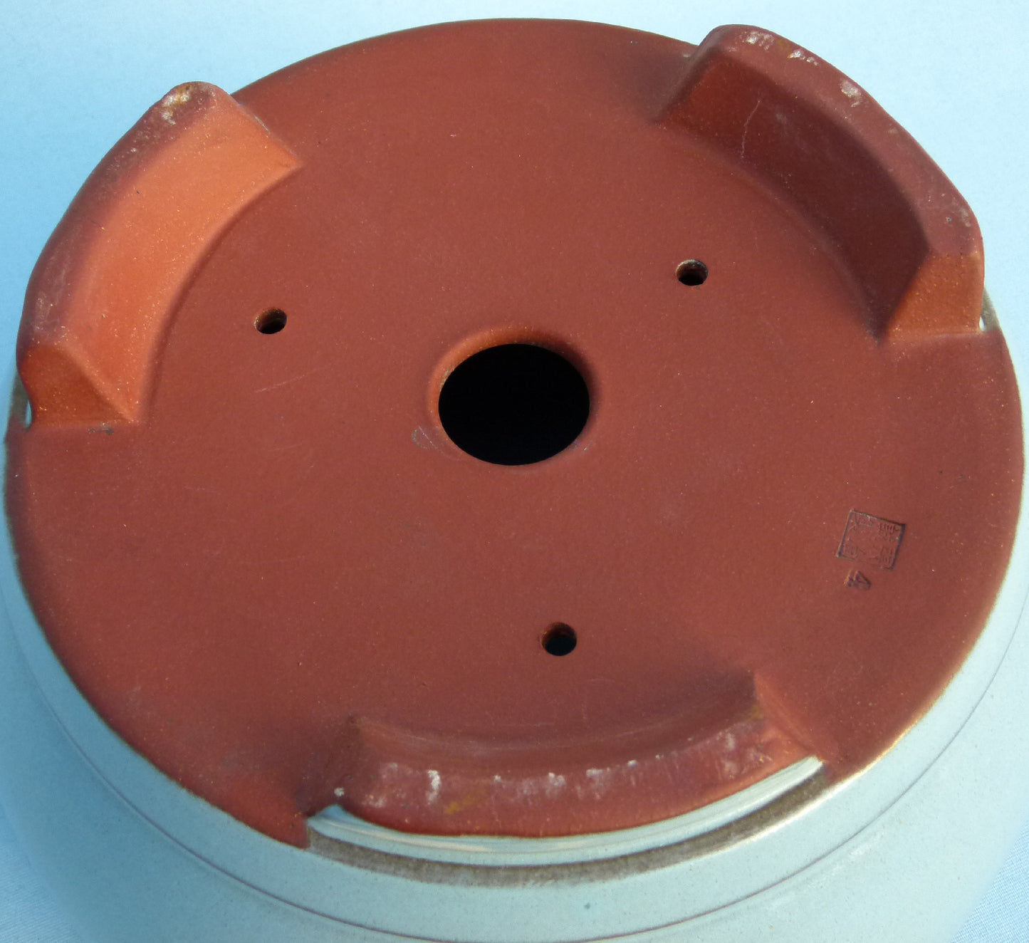 Exhibition Quality Glazed Deep Round Bonsai Pot - 10"