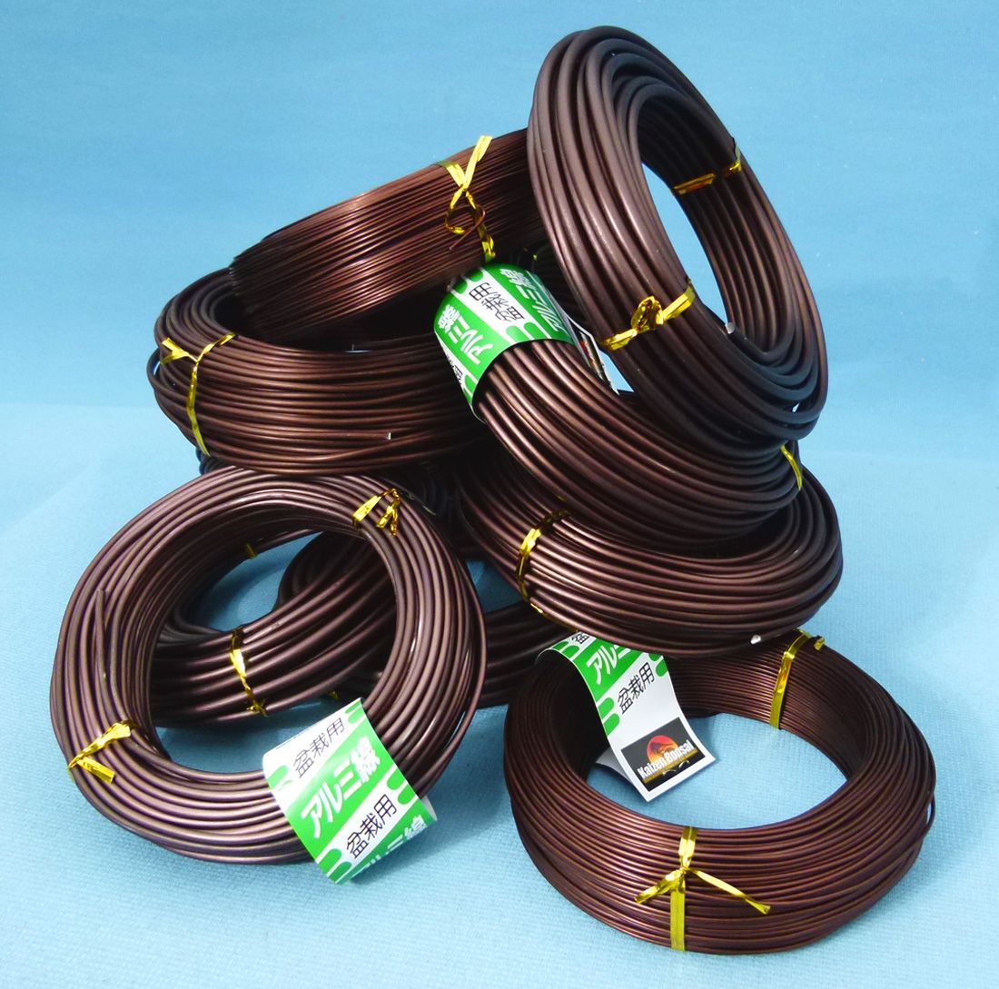 5 Meters Bonsai Wires, Oxidation Aluminium Wire, Crafts Anodized Aluminum Wire For Sculpting, Armature, Jewelry Making (Bronze