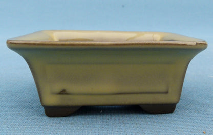 High Quality Japanese Glazed Miniature Bonsai Pot