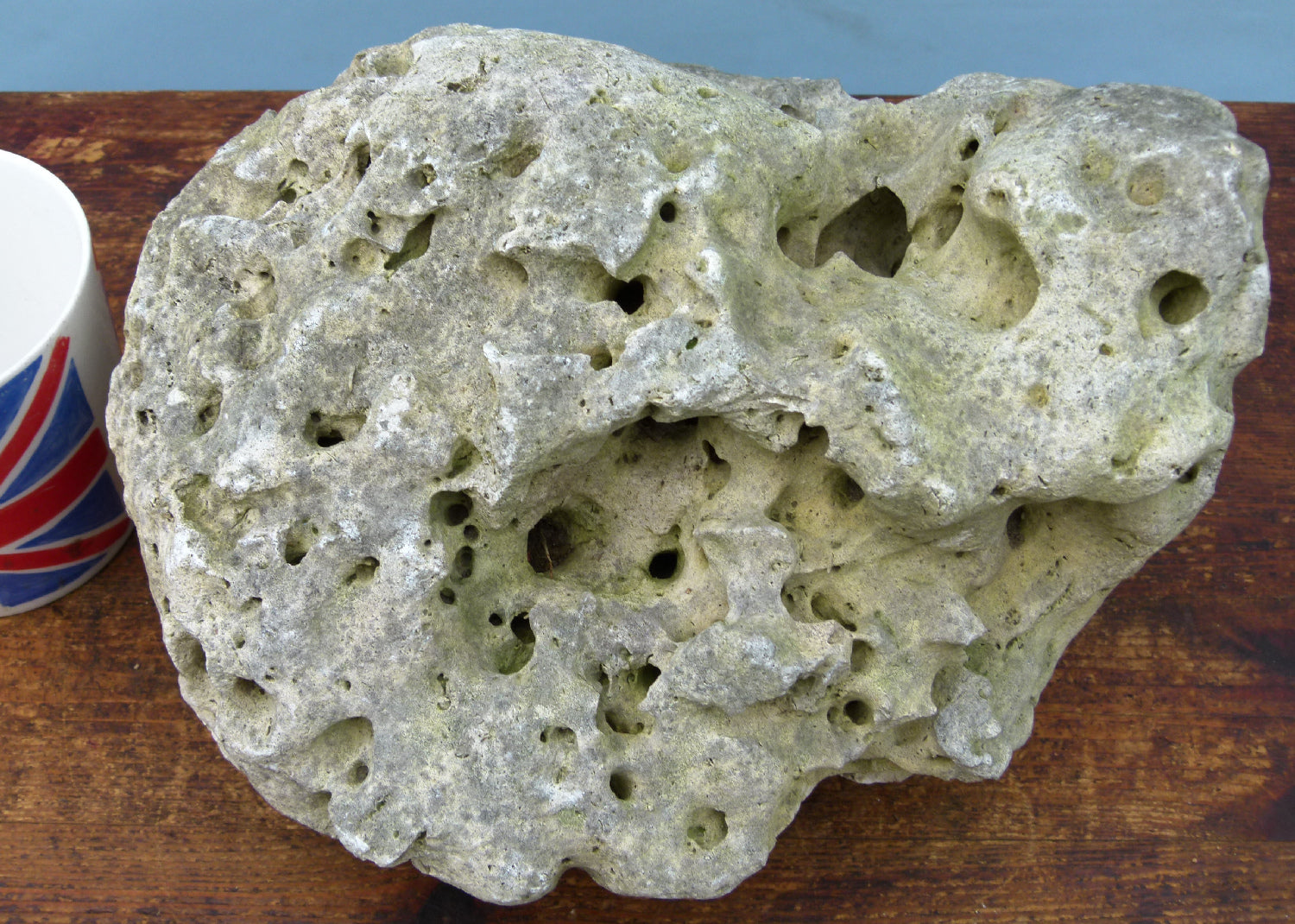 Water Worn Limestone Bonsai Planting Rock, Bonsai Landscape - Saikei