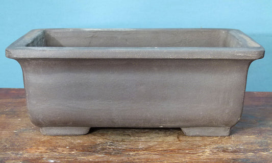 Bonsai Basics - Heavy Rectangular Unglazed Bonsai Pot