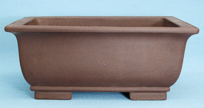 12" (30cm) Deep Rectangular Unglazed Bonsai Pot