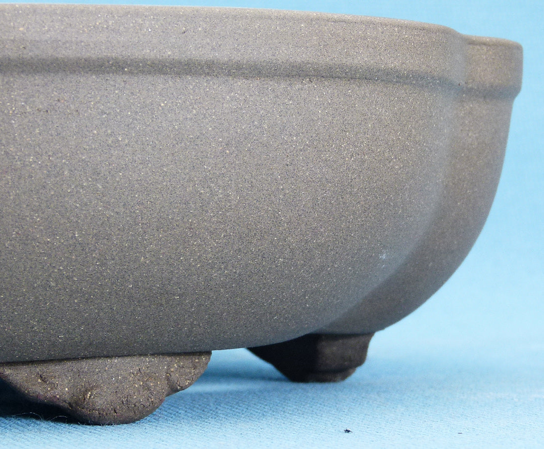 Oval Unglazed Bonsai Pot - 10"
