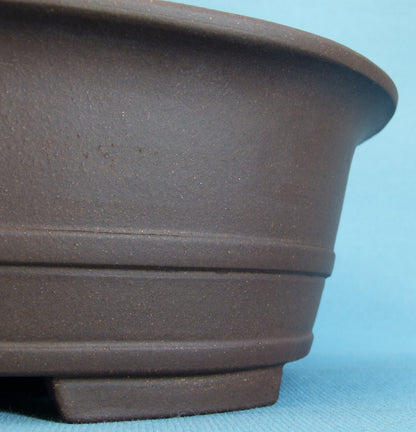 Oval Unglazed Quality Bonsai Pot - 16"