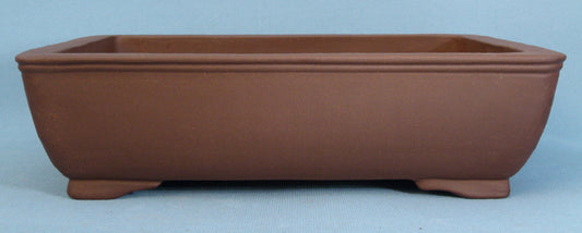 Rectangular Unglazed Quality Bonsai Pot - 18"
