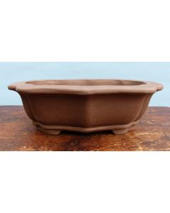 Bonsai Basics - Oval Unglazed Bonsai Pot - 15"