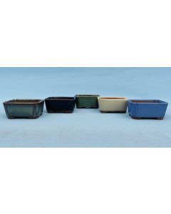 High Quality Japanese Glazed Miniature Bonsai Pot