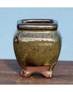 Miniature Deep Square Bonsai Pot